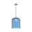 Innovations Bridal Veil 1Lt 12" Cord Mini Pendant, CP/BL - 716-1P-AC-G559-12BL