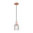Innovations Bridal Veil 1Lt 5" Cord Mini Pendant, CP/Clear - 716-1P-AC-G559-5CL