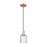 Innovations Bridal Veil 1Lt 5" Cord Mini Pendant, CP/Seed - 716-1P-AC-G559-5SDY