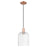 Innovations Bridal Veil 1Lt 8" Cord Mini Pendant, CP/Seed - 716-1P-AC-G559-8SDY