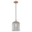 Innovations Bridal Veil 1Lt 8" Cord Mini Pendant, CP/SM - 716-1P-AC-G559-8SM