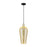 Innovations Chelsea 1Lt 8" Cord Mini Pendant, BKBS/Mercury - 716-1P-BAB-G456-8ME