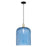 Innovations Bridal Veil 1Lt 12" Cord Mini Pendant, BKS/BL - 716-1P-BAB-G559-12BL