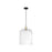 Innovations Bridal Veil 1Lt 12" Cord Mini Pendant, BKS/CL - 716-1P-BAB-G559-12CL