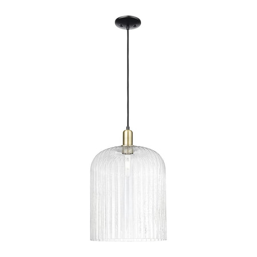 Innovations BV 1Lt 12" Cord Mini Pendant, BKS/SD - 716-1P-BAB-G559-12SDY