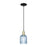Innovations Bridal Veil 1Lt 5" Cord Mini Pendant, BKBS/BL - 716-1P-BAB-G559-5BL