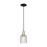 Innovations Bridal Veil 1Lt 5" Cord Mini Pendant, BKS/CL - 716-1P-BAB-G559-5CL