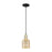 Innovations Bridal Veil 1Lt 5" Cord Mini Pendant, BKBS/MC - 716-1P-BAB-G559-5ME