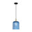 Innovations Bridal Veil 1Lt 8" Cord Mini Pendant, BKBS/BL - 716-1P-BAB-G559-8BL