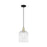 Innovations Bridal Veil 1Lt 8" Cord Mini Pendant, BKS/CL - 716-1P-BAB-G559-8CL
