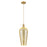 Innovations Chelsea 8" Cord Mini Pendant, BB/Merc - 716-1P-BB-G456-8ME