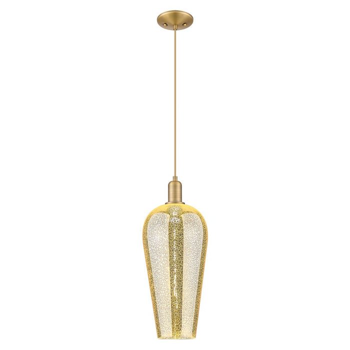 Innovations Chelsea 8" Cord Mini Pendant, BB/Merc - 716-1P-BB-G456-8ME