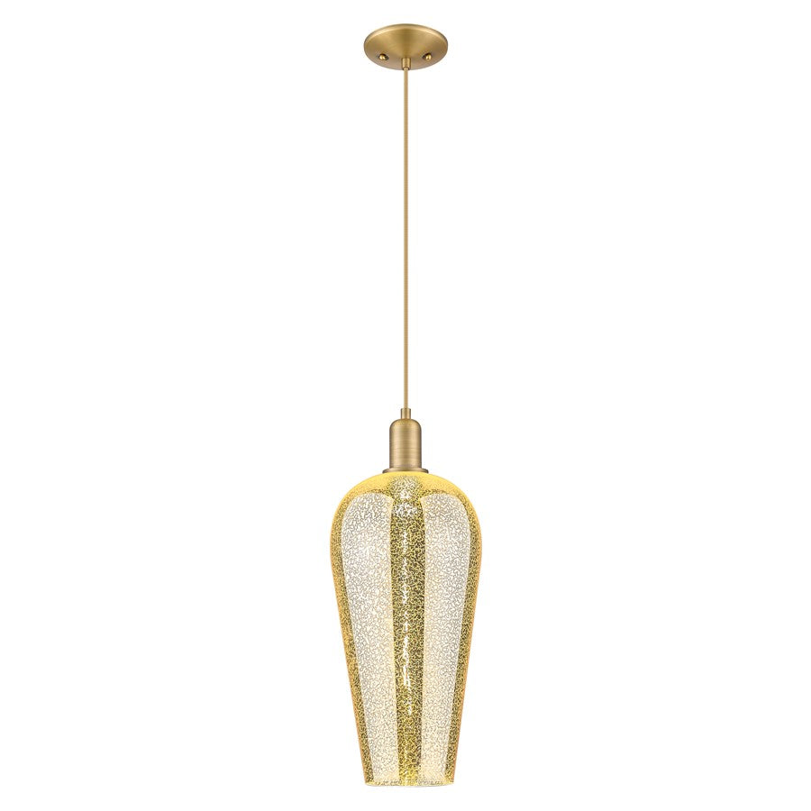 Innovations Chelsea 8" Cord Mini Pendant, BB/Merc - 716-1P-BB-G456-8ME