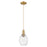 Innovations Preston 6" Bell Cord Mini Pendant, BB/Clear - 716-1P-BB-G459-6CL