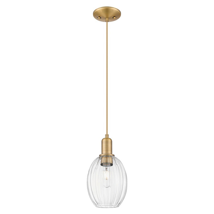 Innovations Preston 6" Bell Cord Mini Pendant, BB/Clear - 716-1P-BB-G459-6CL