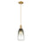 Innovations Brookhaven Almond 6" Cord Mini Pendant, BB/ST - 716-1P-BB-G480-6SL