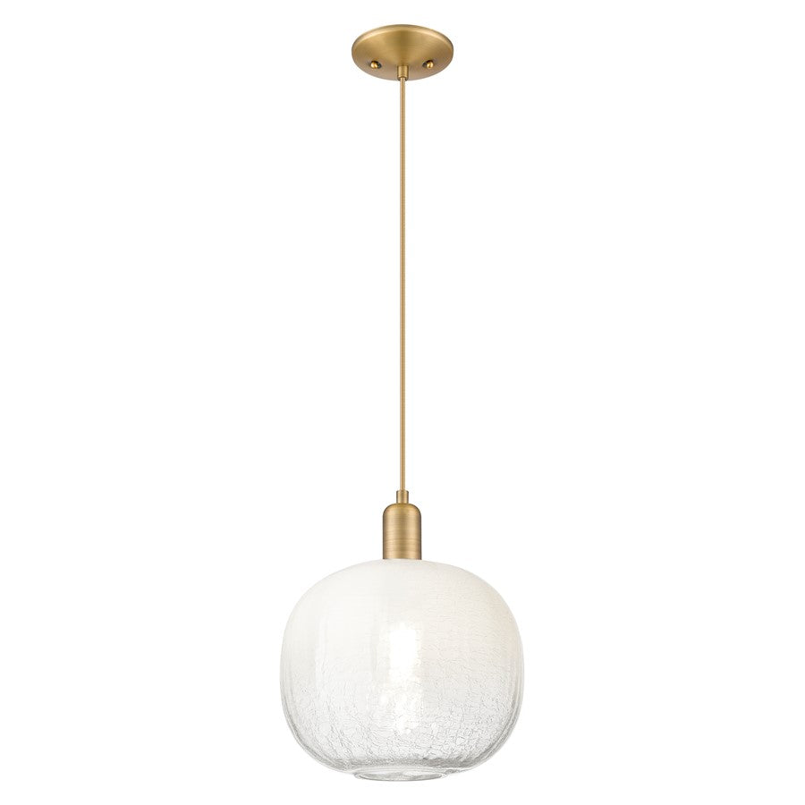 Innovations Brookhaven Sphere 10" Cord Mini Pendant, BB/OP - 716-1P-BB-G481-10OP