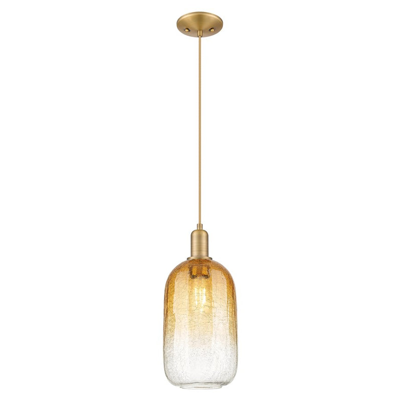 Innovations Brookhaven Cloche 7" Cord Mini Pendant, BB/AM - 716-1P-BB-G482-7AM