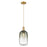 Innovations Brookhaven Cloche 7" Cord Mini Pendant, BB/ST - 716-1P-BB-G482-7SL