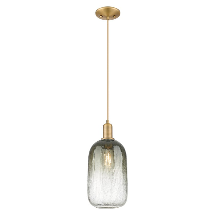 Innovations Brookhaven Cloche 7" Cord Mini Pendant, BB/ST - 716-1P-BB-G482-7SL