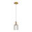 Innovations Bridal Veil 1Lt 5" Cord Mini Pendant, BB/Clear - 716-1P-BB-G559-5CL