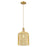Innovations Bridal Veil 8" Cord Mini Pendant, BB/Merc