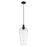 Innovations Chelsea 1Lt 8" Cord Mini Pendant, Black/Seedy - 716-1P-BK-G456-8SDY