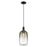 Innovations Brookhaven Cloche 7" Cord Mini Pendant, BK/ST - 716-1P-BK-G482-7SL