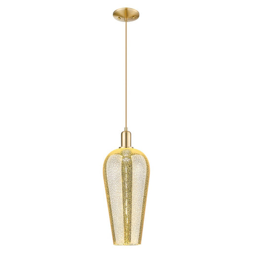 Innovations Chelsea 8" Cord Mini Pendant, Bronze/Mercury - 716-1P-CB-G456-8ME
