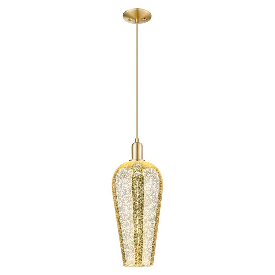 Innovations Chelsea 8" Cord Mini Pendant, Bronze/Mercury - 716-1P-CB-G456-8ME