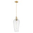 Innovations Chelsea 1Lt 8" Cord Mini Pendant, Bronze/Seedy - 716-1P-CB-G456-8SDY