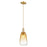 Innovations Brookhaven Almond 6" Cord Mini Pendant, BZ/AM - 716-1P-CB-G480-6AM