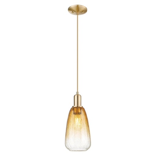 Innovations Brookhaven Almond 6" Cord Mini Pendant, BZ/AM - 716-1P-CB-G480-6AM