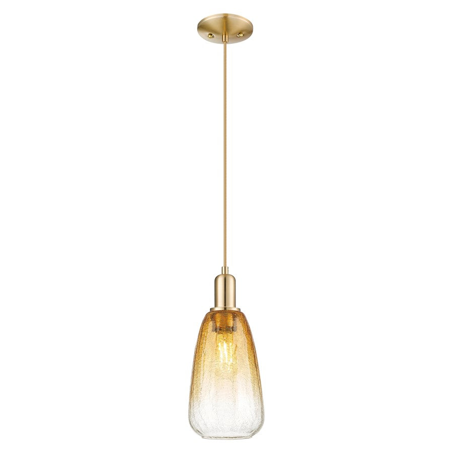 Innovations Brookhaven Almond 6" Cord Mini Pendant, BZ/AM - 716-1P-CB-G480-6AM
