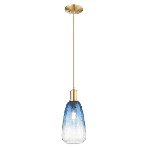 Innovations Brookhaven Almond 6" Cord Mini Pendant, BZ/CL - 716-1P-CB-G480-6SB