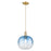 Innovations Brookhaven Sphere 10" Cord Mini Pendant, BZ/CL - 716-1P-CB-G481-10SB