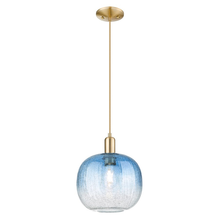 Innovations Brookhaven Sphere 10" Cord Mini Pendant, BZ/CL - 716-1P-CB-G481-10SB