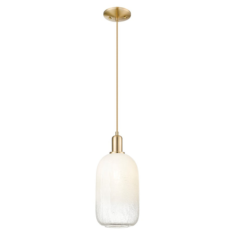Innovations Brookhaven Cloche 7" Cord Mini Pendant, BZ/Opal - 716-1P-CB-G482-7OP