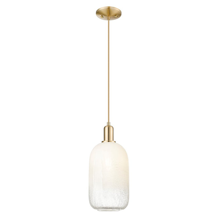 Innovations Brookhaven Cloche 7" Cord Mini Pendant, BZ/Opal - 716-1P-CB-G482-7OP