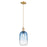 Innovations Brookhaven Cloche 7" Cord Mini Pendant, BZ/CL - 716-1P-CB-G482-7SB
