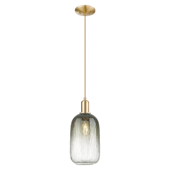 Innovations Brookhaven Cloche 7" Cord Mini Pendant, BZ/ST - 716-1P-CB-G482-7SL