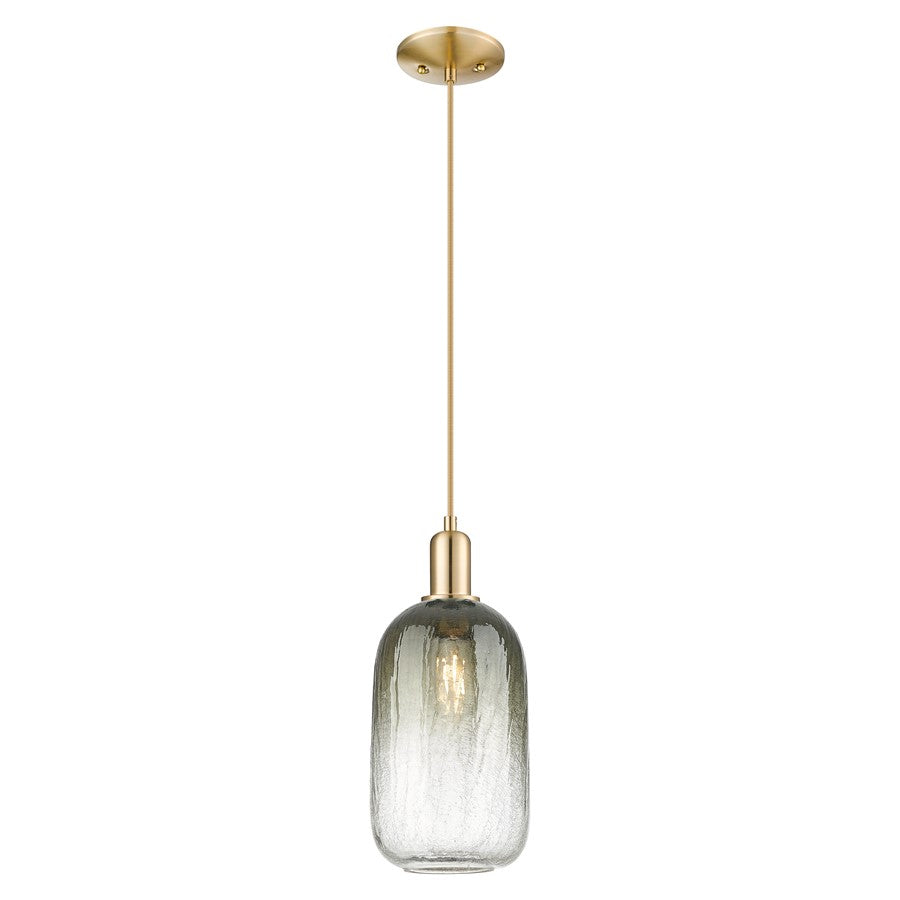Innovations Brookhaven Cloche 7" Cord Mini Pendant, BZ/ST - 716-1P-CB-G482-7SL