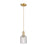 Innovations Bridal Veil 1Lt 5" Cord Mini Pendant, CBZ/Clear - 716-1P-CB-G559-5CL