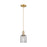 Innovations Bridal Veil 1Lt 5" Cord Mini Pendant, CBZ/Smoke - 716-1P-CB-G559-5SM