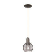Innovations Athens DS 1Lt 6" Cord Mini Pendant, OB/SDS - 716-1P-OB-G1213-6SM