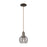 Innovations Athens DS 1Lt 6" Cord Mini Pendant, OB/SDS - 716-1P-OB-G1213-6SM