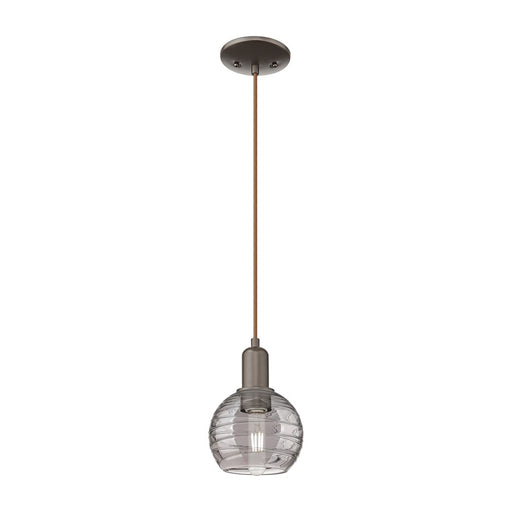 Innovations Athens DS 1Lt 6" Cord Mini Pendant, OB/SDS - 716-1P-OB-G1213-6SM