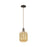 Innovations Preston 1Lt 7" Jar Cord Mini Pendant, OB/MC Jar - 716-1P-OB-G460-7ME