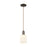 Innovations Bridal Veil 1Lt 5" Cord Mini Pendant, OB/GW - 716-1P-OB-G559-5GWH
