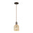 Innovations Bridal Veil 1Lt 5" Cord Mini Pendant, OB/MC - 716-1P-OB-G559-5ME
